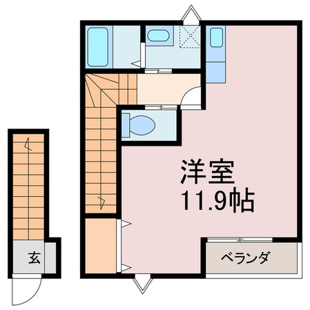 ディライト御幸の物件間取画像